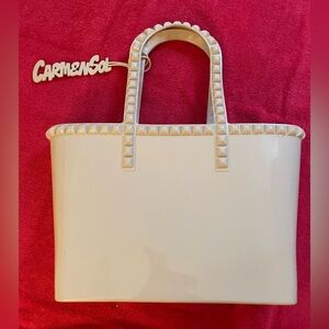 Carmen Sol - Seba Mid tote, color blush